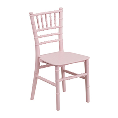 Kids Pink Resin Chiavari Chair