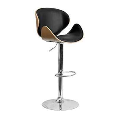 Beech Wood Contemporary Barstool