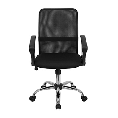 Mesa Mid-Back Black Mesh Task Chair